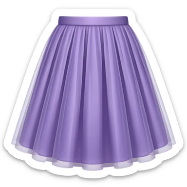 tulle skirt sticker