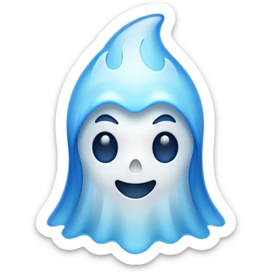 Ghost Fire sticker