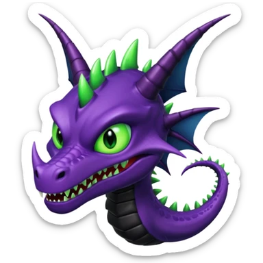 Plankton-Venom-Spyro-Cynder-Toothless-fusion sticker