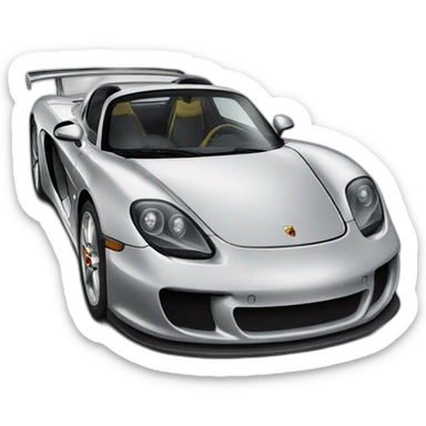 Porsche carrera gt sticker