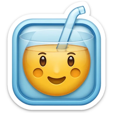 Beyaz kulaklık sticker