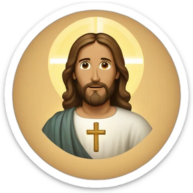 Orthodox icon of Jesus sticker