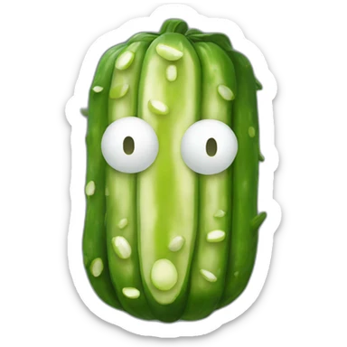Pickle Rick sticker