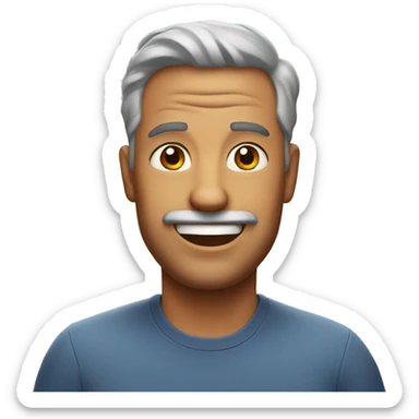 dad with humor sticker