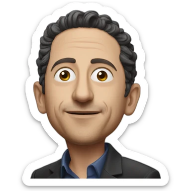 Gad elmaleh sticker