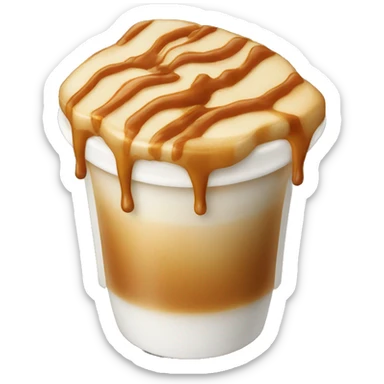 Caramel macchiato  sticker