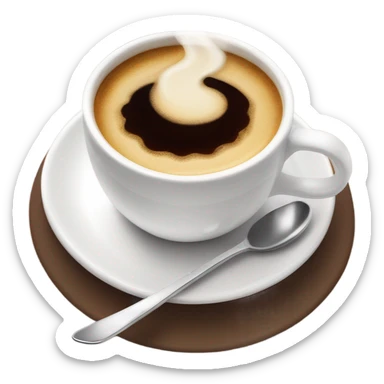 Cofee sticker