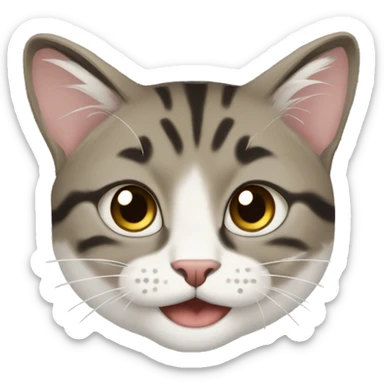 кот с сумкой дизель sticker