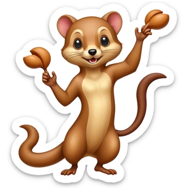 Pop goes the weasel  sticker