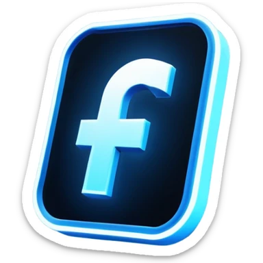 Fortnite logo signal in the night sky, like the Batman signal but with the Fortnite F logo instead sticker