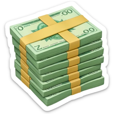 TISÍC KČ CZECH MONEY sticker