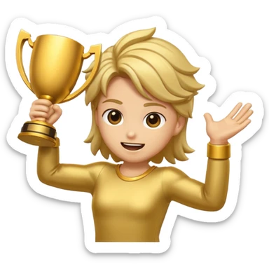 Ultimate cgampion emote sticker