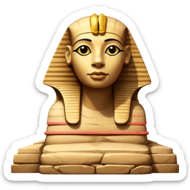 The Great Sphinx of Giza: sticker