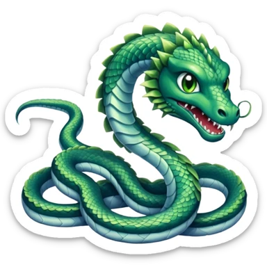 Blue Hydra sticker