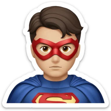 superhero learning sticker