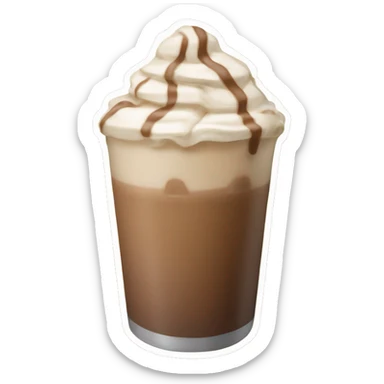 mocha frappe sticker