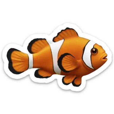 Clownfish sticker