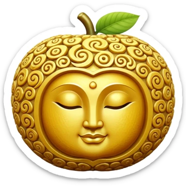 Buddha fruit blox fruits sticker