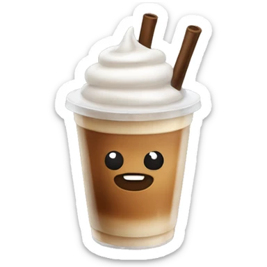 Iced shaken expresso  sticker