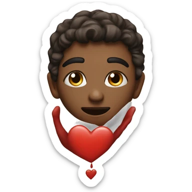 Giving my heart to you; hoping you won’t break it; hoping you don’t leave me sticker