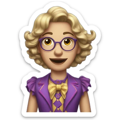 the amazing circus sticker