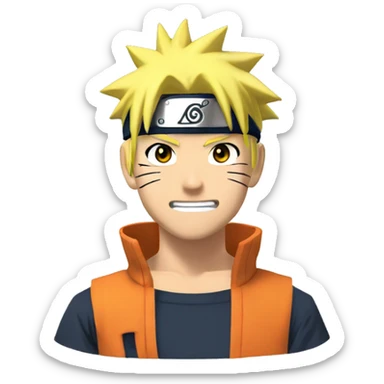 Naruto from naruto shippuden sticker