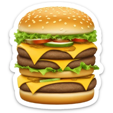 Big Mac but bigger sticker