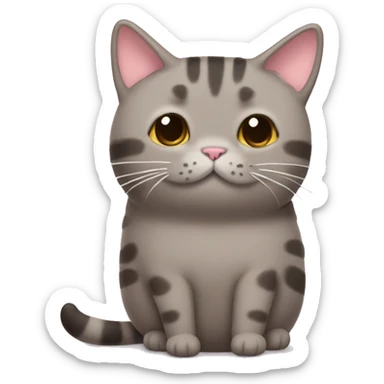 Pusheen the cat sticker