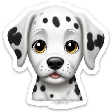 Baby Dalmatian  sticker