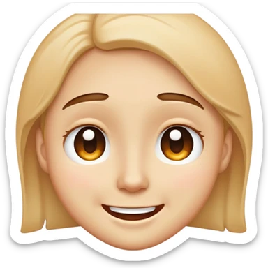 make a face that is like omg i cant believe someone thought of me like a sweet teary eyed thing lol sticker