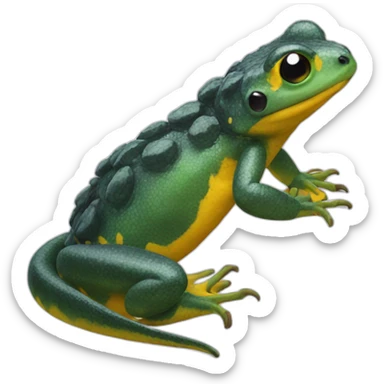 Salamandra salamandra sticker