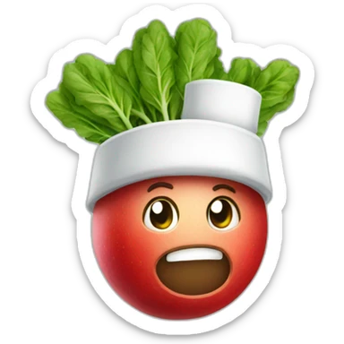 radish doctor sticker