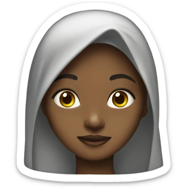 Somali girl  sticker