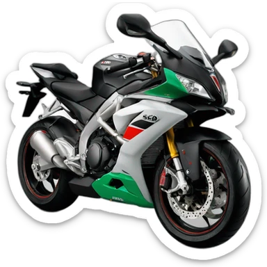 Black aprilia rs660 gp sticker