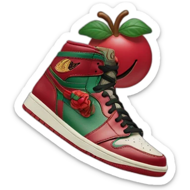 Jordan x gucci sticker
