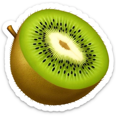 A kiwi cute sticker