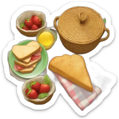 Picnic sticker