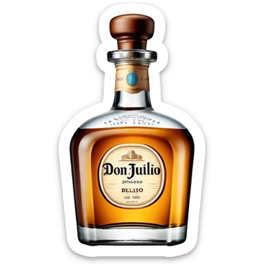 Don Julio bottle sticker