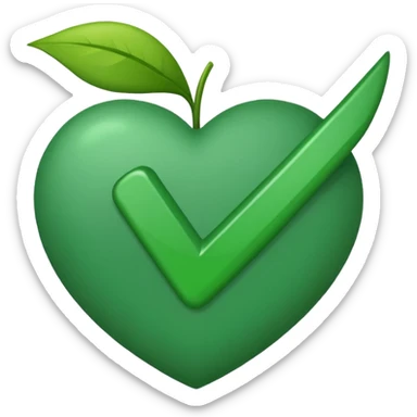 checkmark with the word "confirmed" sticker