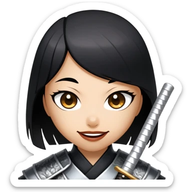 Modern Samurai sticker