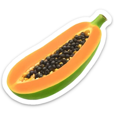 Papaya sticker