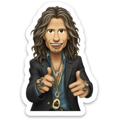 steven tyler sticker