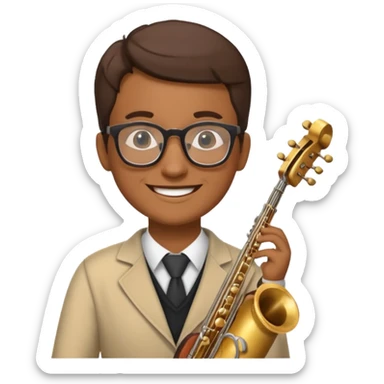teacher of music sticker