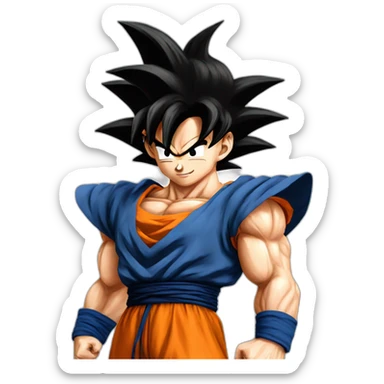 super ultimate goku sticker