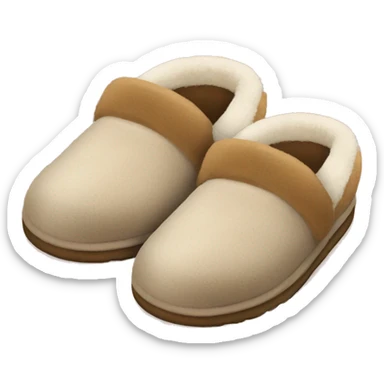 Ugg slippers sticker
