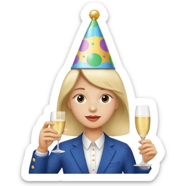 21st birthday sticker