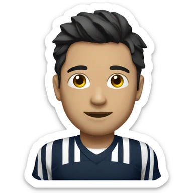 joven rayado monterrey sticker