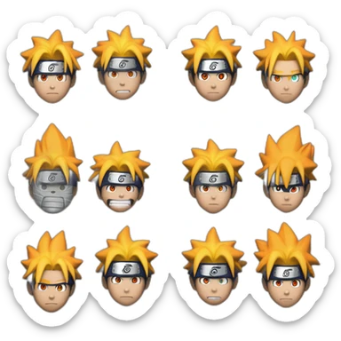 Naruto Shippuden rasengan sticker