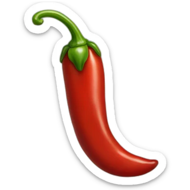 chilli pepper sticker
