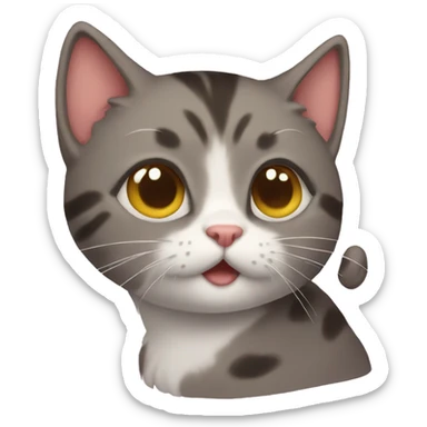 Kitty sticker
